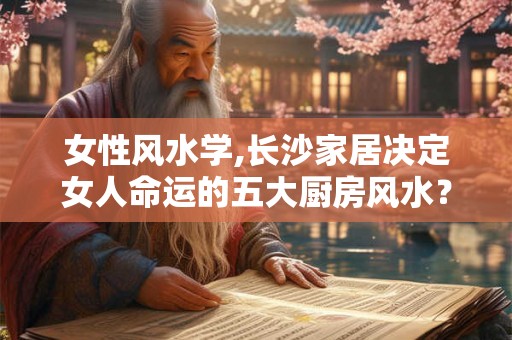 女性风水学,长沙家居决定女人命运的五大厨房风水？