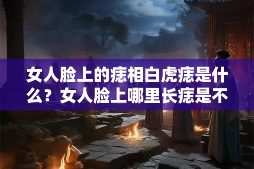 女人脸上的痣相白虎痣是什么？女人脸上哪里长痣是不好的？