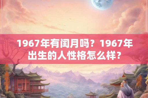 1967年有闰月吗？1967年出生的人性格怎么样？