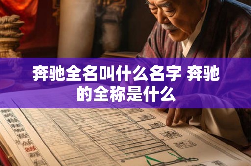 奔驰全名叫什么名字 奔驰的全称是什么