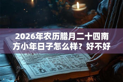 2026年农历腊月二十四南方小年日子怎么样?好不好? 2026年农历腊月二十四南方小年日子怎么样?好不好?
