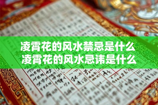凌霄花的风水禁忌是什么 凌霄花的风水忌讳是什么