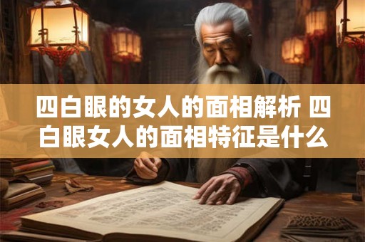 四白眼的女人的面相解析 四白眼女人的面相特征是什么 四白眼的女人的面相解析 四白眼女人的面相特征是什么