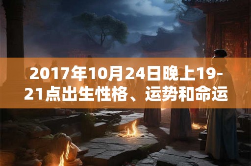 2017年10月24日晚上19-21点出生性格、运势和命运