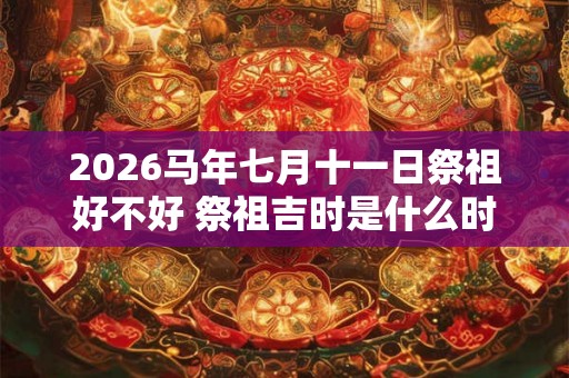 2026马年七月十一日祭祖好不好 祭祖吉时是什么时候 2026马年七月十一日祭祖好不好 祭祖吉时是什么时候