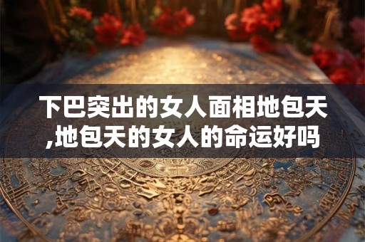 下巴突出的女人面相地包天,地包天的女人的命运好吗