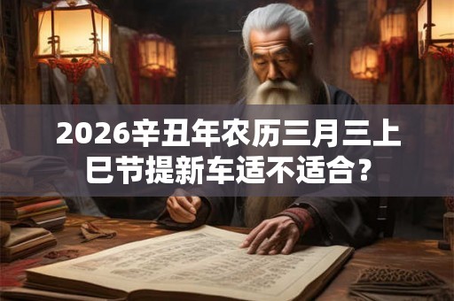 2026辛丑年农历三月三上巳节提新车适不适合？