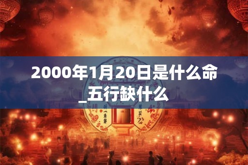 2000年1月20日是什么命_五行缺什么 2000年1月20日是什么命_五行缺什么