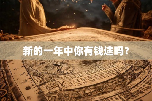 新的一年中你有钱途吗？