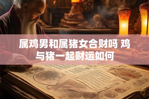 属鸡男和属猪女合财吗 鸡与猪一起财运如何 属鸡男和属猪女合财吗 鸡与猪一起财运如何