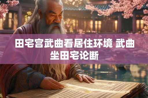 田宅宫武曲看居住环境 武曲坐田宅论断