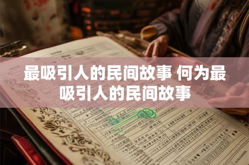 最吸引人的民间故事 何为最吸引人的民间故事