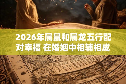 2026年属鼠和属龙五行配对幸福 在婚姻中相辅相成