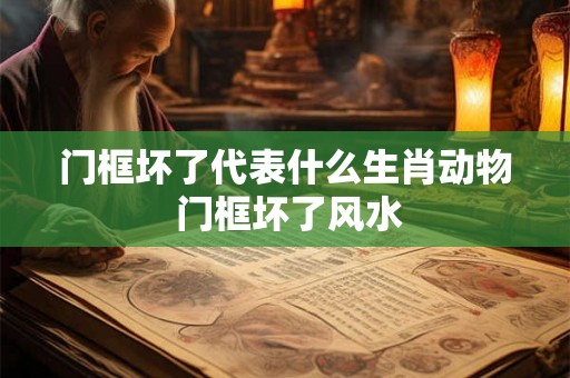 门框坏了代表什么生肖动物 门框坏了风水 门框坏了代表什么生肖动物 门框坏了风水