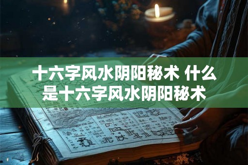 十六字风水阴阳秘术 什么是十六字风水阴阳秘术