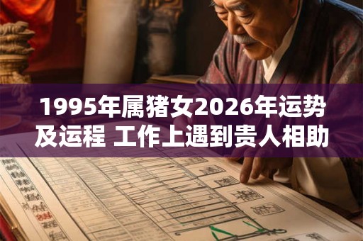 1995年属猪女2026年运势及运程 工作上遇到贵人相助 1995年属猪女2026年运势及运程 工作上遇到贵人相助