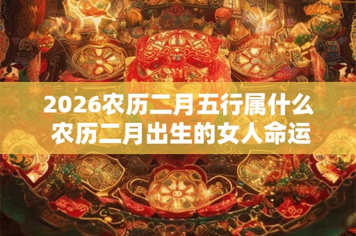 2026农历二月五行属什么 农历二月出生的女人命运