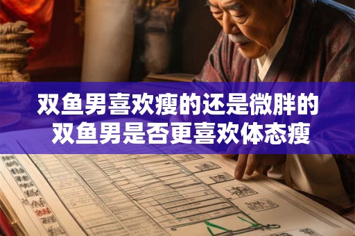 双鱼男喜欢瘦的还是微胖的 双鱼男是否更喜欢体态瘦弱的女性还是微胖的女性