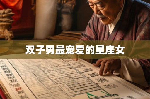 双子男最宠爱的星座女