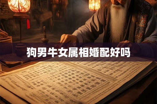 狗男牛女属相婚配好吗