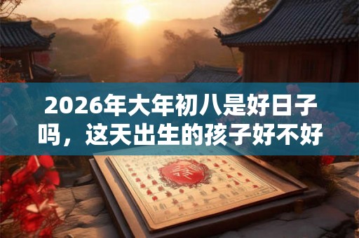 2026年大年初八是好日子吗，这天出生的孩子好不好