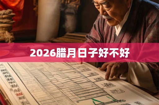 2026腊月日子好不好