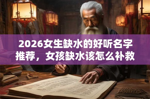 2026女生缺水的好听名字推荐，女孩缺水该怎么补救？