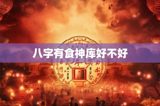 八字有食神库好不好