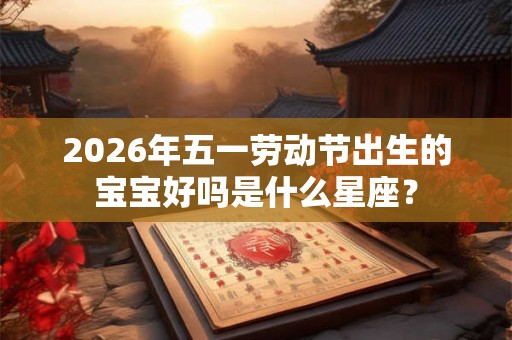 2026年五一劳动节出生的宝宝好吗是什么星座？