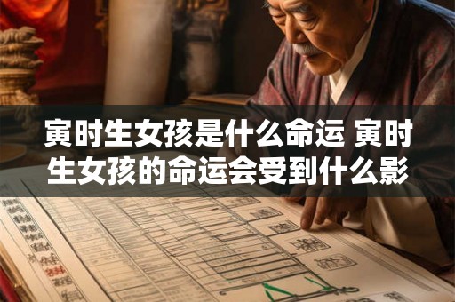 寅时生女孩是什么命运 寅时生女孩的命运会受到什么影响