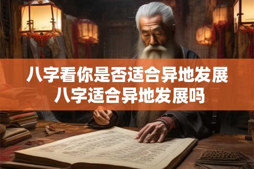 八字看你是否适合异地发展 八字适合异地发展吗 八字看你是否适合异地发展 八字适合异地发展吗