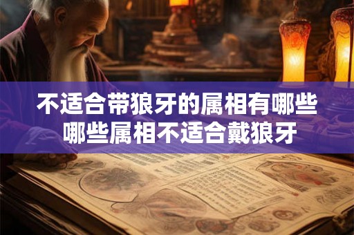 不适合带狼牙的属相有哪些 哪些属相不适合戴狼牙