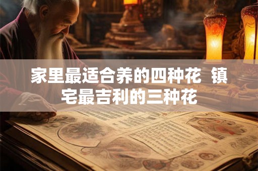 家里最适合养的四种花  镇宅最吉利的三种花