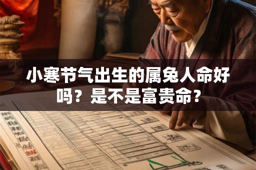 小寒节气出生的属兔人命好吗？是不是富贵命？