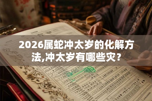 2026属蛇冲太岁的化解方法,冲太岁有哪些灾？