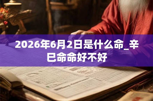 2026年6月2日是什么命_辛巳命命好不好 2026年6月2日是什么命_辛巳命命好不好