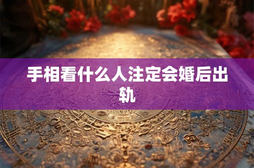手相看什么人注定会婚后出轨
