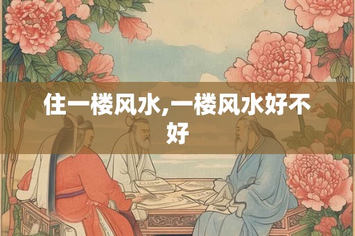 住一楼风水,一楼风水好不好
