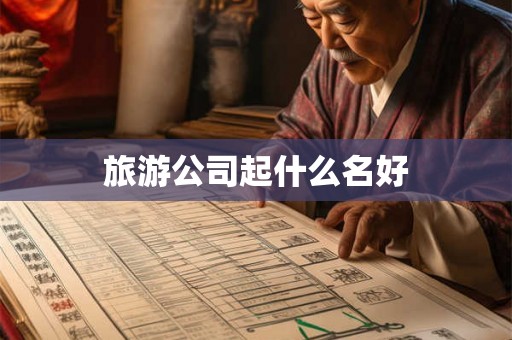 旅游公司起什么名好 旅游公司起什么名好