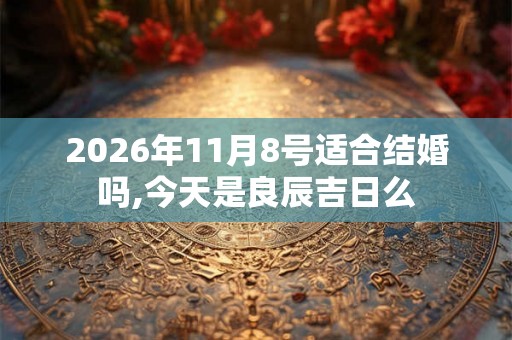 2026年11月8号适合结婚吗,今天是良辰吉日么 2026年11月8号适合结婚吗,今天是良辰吉日么