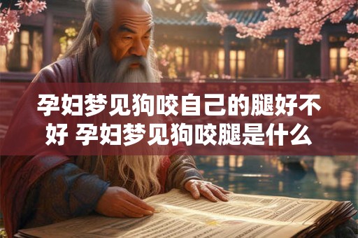 孕妇梦见狗咬自己的腿好不好 孕妇梦见狗咬腿是什么意思