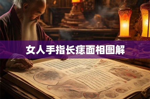 女人手指长痣面相图解 女人手指长痣面相图解