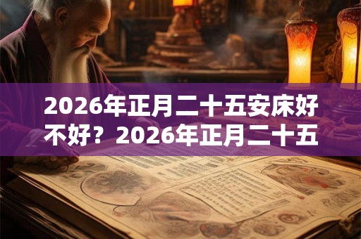 2026年正月二十五安床好不好？2026年正月二十五财喜神吉位？