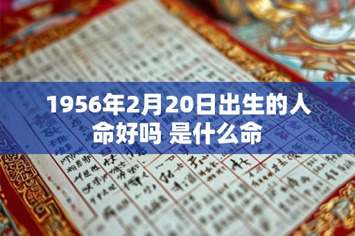 1956年2月20日出生的人命好吗 是什么命 1956年2月20日出生的人命好吗 是什么命