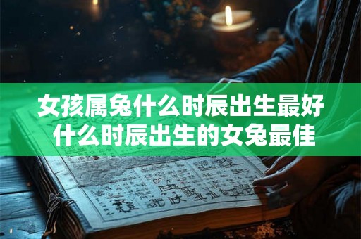 女孩属兔什么时辰出生最好 什么时辰出生的女兔最佳