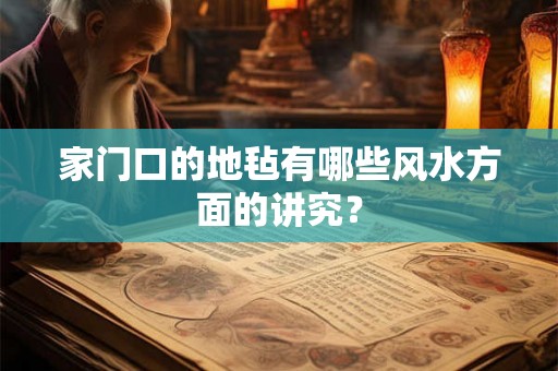 家门口的地毡有哪些风水方面的讲究？