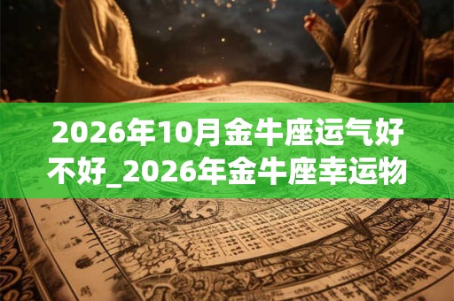 2026年10月金牛座运气好不好_2026年金牛座幸运物