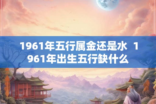 1961年五行属金还是水  1961年出生五行缺什么