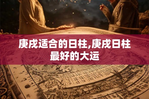 庚戌适合的日柱,庚戌日柱最好的大运