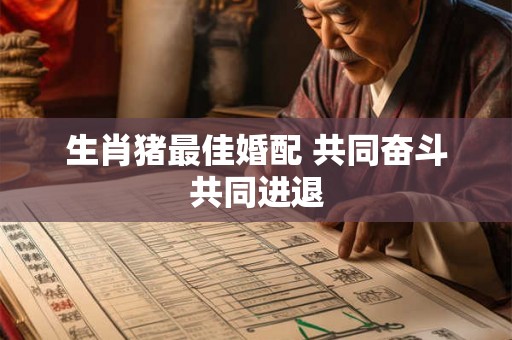 生肖猪最佳婚配 共同奋斗共同进退